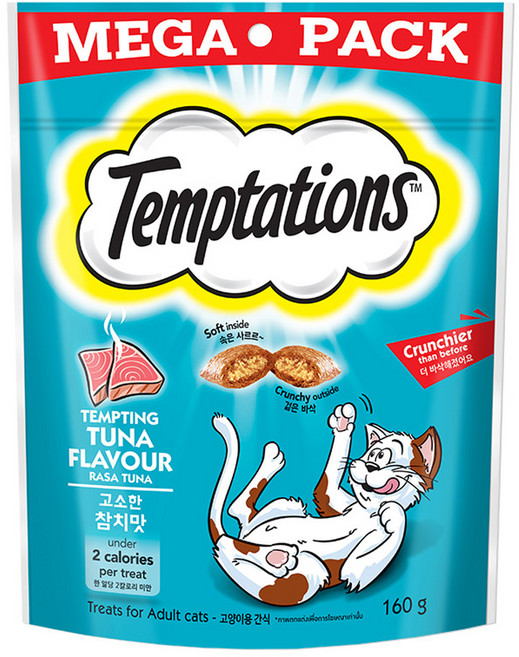 템테이션 고소한 참치맛, 160g, 1개