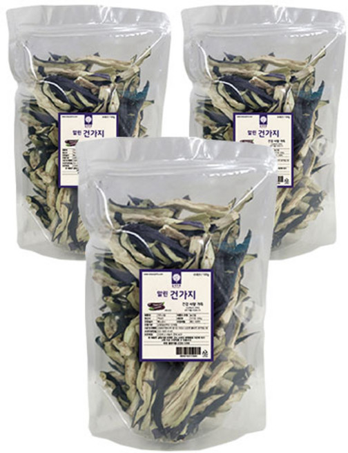 몸애조화 말린 건가지, 100g, 3개
