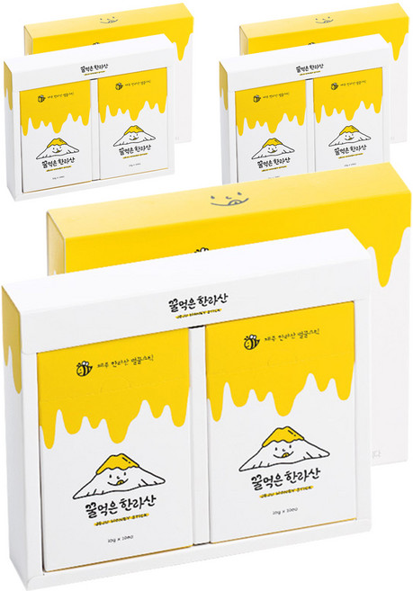 꿀먹은한라산 꿀스틱, 200g, 3개