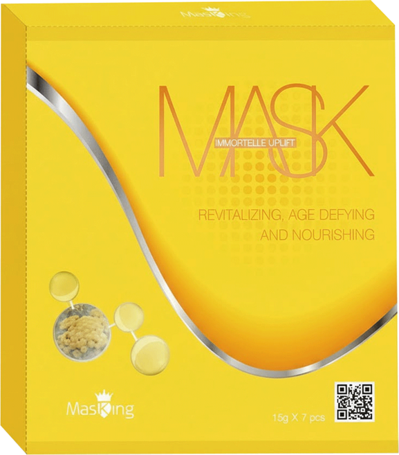 MasKing 膜靚 緊緻彈力面膜, 7片, 1盒