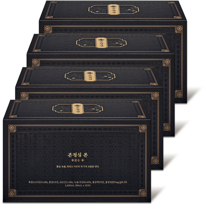 본정심 본 흑염소진액, 80ml, 120개