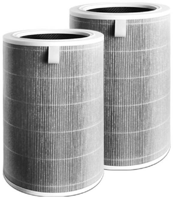 상상그램 샤오미 미에어 공기청정기 호환용 필터, 미에어 (그레이), 2개