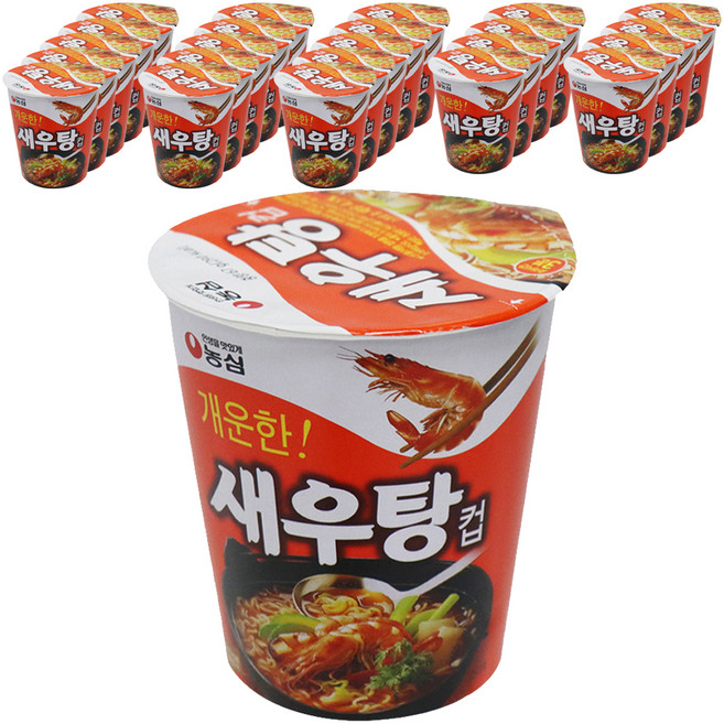새우탕 컵 67g, 24개