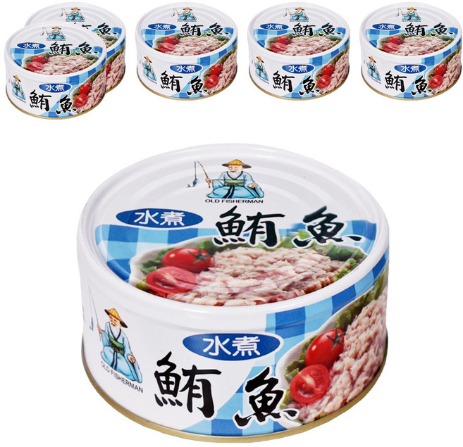 同榮 水煮鮪魚, 180g, 6罐
