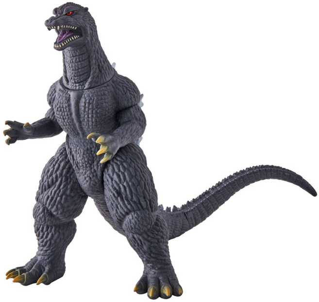 BANDAI 哥吉拉 MOVIE MONSTER系列 軟膠 哥吉拉2004, 1個