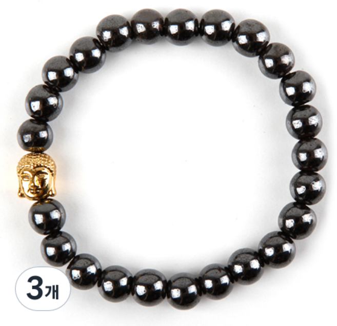 세븐스타 파워볼 석가 팔찌 8mm 3XL, 3개