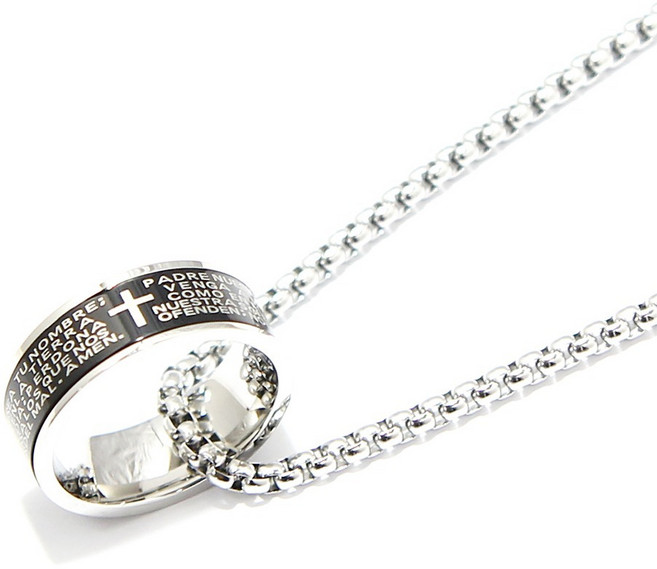 인디라벨 십자가반지 목걸이