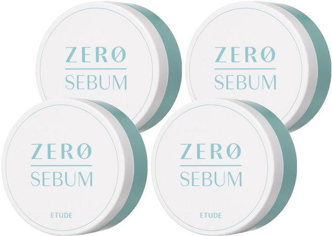 에뛰드 제로피지 드라잉 파우더 4g, 4개