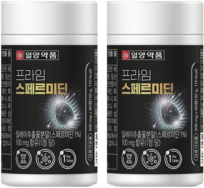 일양약품 프라임 스페르미딘 30g, 60정, 2개