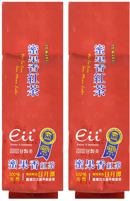 Eii 回回甘製茶 日月潭蜜果香紅茶, 60g, 1包, 2包