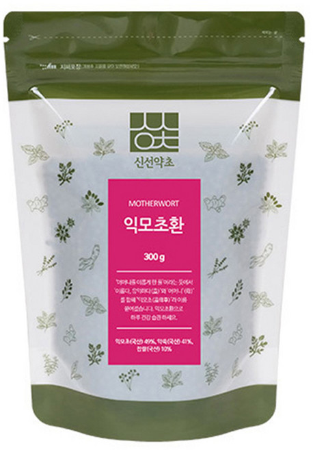 신선약초 익모초환, 1개, 300g