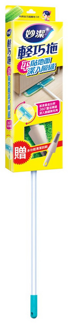 妙潔 輕巧拖去污超纖布 本體, 1支