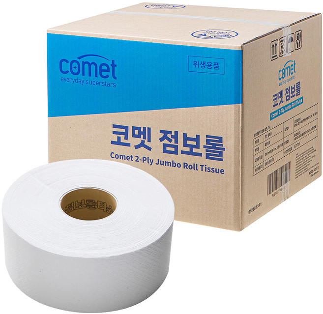코멧 2겹 점보롤, 300m, 1개, 16롤