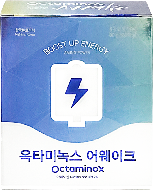 한국뉴트리닉 옥타미녹스 어웨이크 복합아미노산, 90g, 1박스