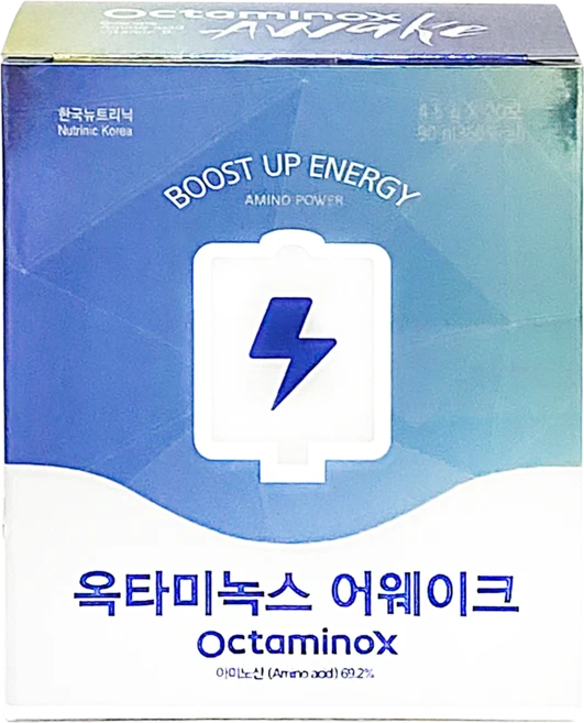 한국뉴트리닉 옥타미녹스 어웨이크 복합아미노산, 90g, 1박스 - 쿠팡