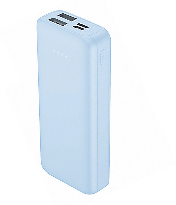 MCK 科技 馬卡龍行動電源 10000mAh 輕彩雙USB輸出 額定容量 6300mAh, MCK-9527, 海洋藍