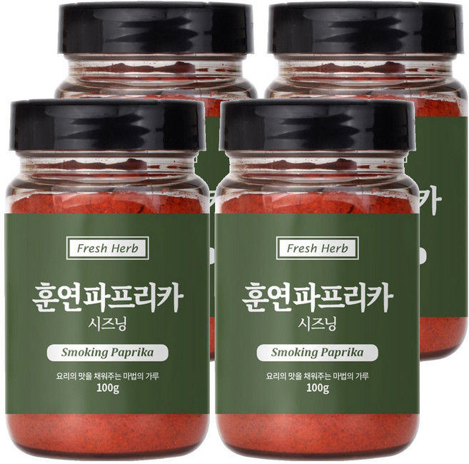 신선약초 훈연 파프리카 시즈닝, 4개, 100g