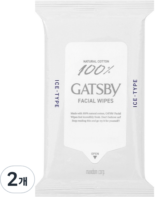 갸스비 훼이셜 세안티슈 아이스타입, 15매입, 2개