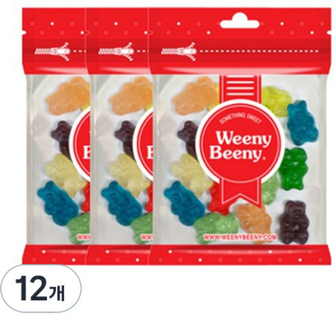 위니비니 12플레이버 구미, 50g, 12개