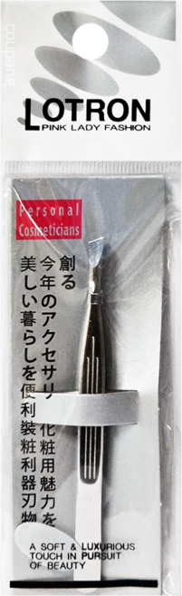 LOTRON 親密寶貝 L-204 斜口眉拔 高級鋼材, 1個