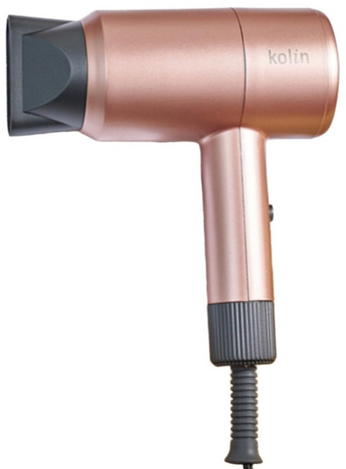 Kolin 歌林 超輕量美型吹風機 750W, KHD-MN751A, 玫瑰金