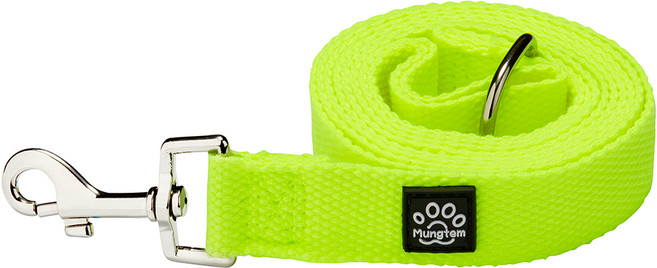 멍템 팔레트 리드줄 1.8M, 네온 옐로, 1개