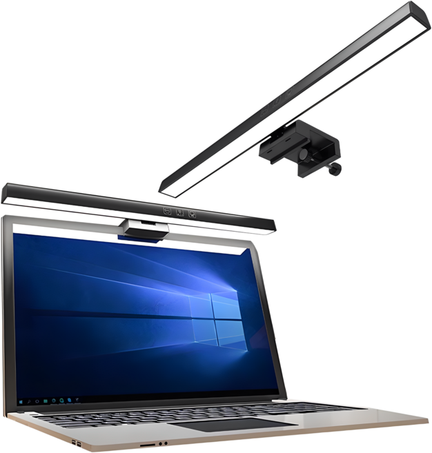 螢幕掛燈 TB-30SC 50cm, 黑色