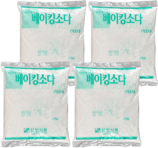Hanjibung 烘焙用小蘇打, 1kg, 4個