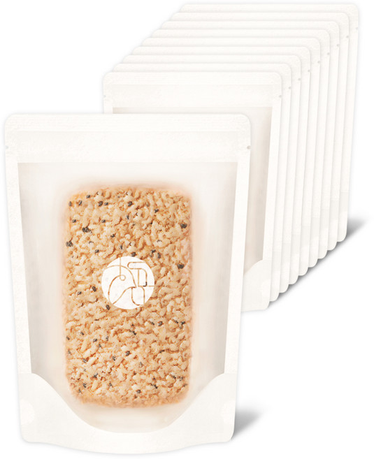 우리곡간 검정깨누룽지, 120g, 10개