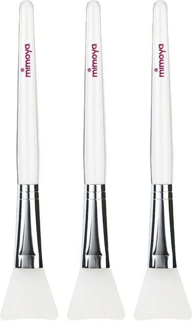 미모야 실리콘 팩브러쉬, 랜덤 발송, 3개