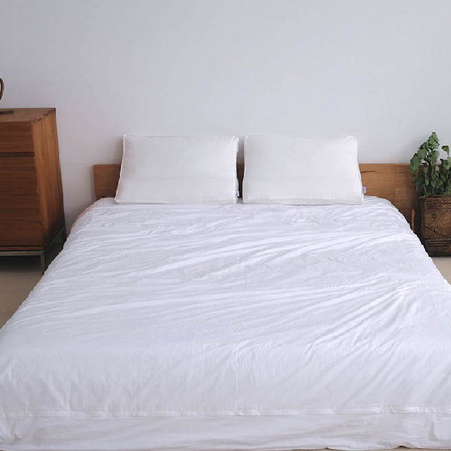 포렌 너와 나를 위한 2인 스마트패키지 로우베개 세트, 크림화이트, 1개