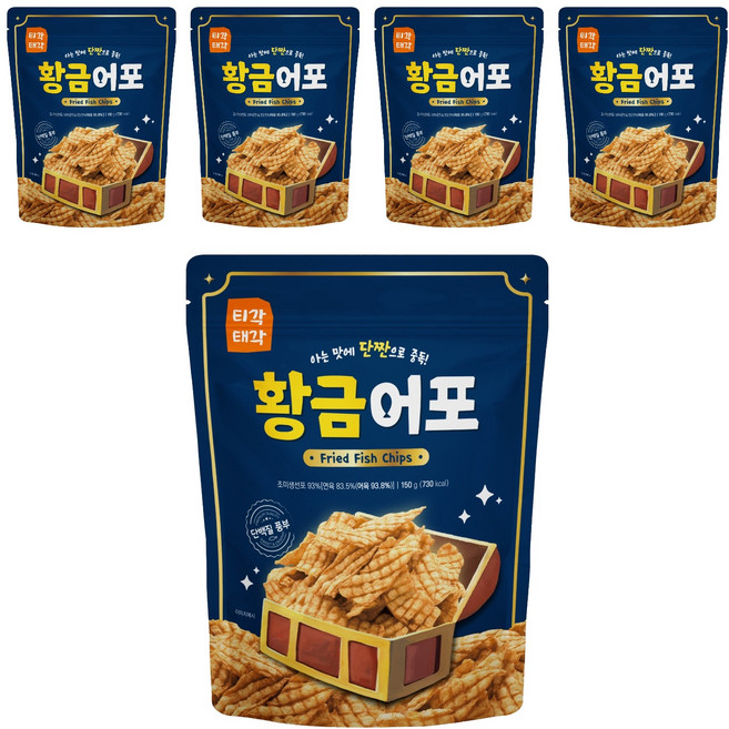 티각태각 황금어포, 150g, 5개