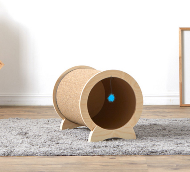 힐링타임 미묘 하우스 스크래쳐 NH-2153, 카페트(베이지), 1개