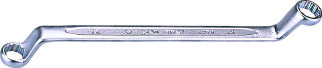 KING TONY 金統立 75°雙梅扳手 專業級工具 KT19701415 台灣製造, 1支