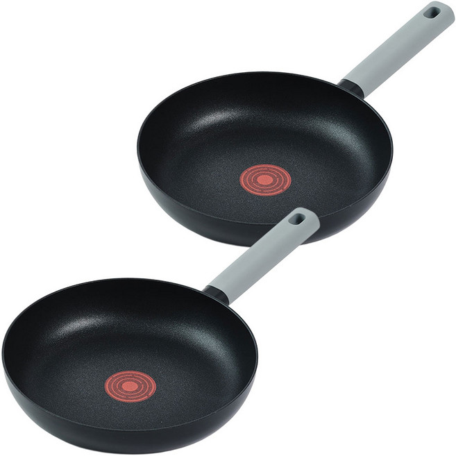 셰프토프 글라스락 인덕션 센서 프라이팬, 24cm, 2개