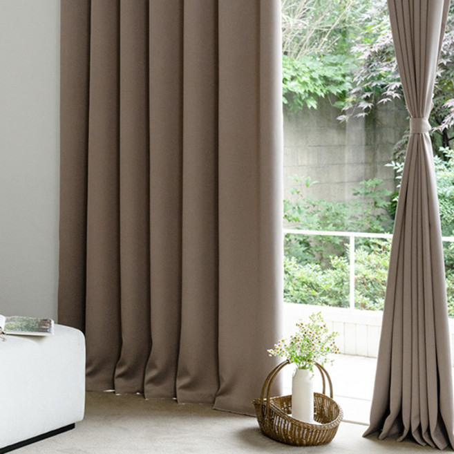 쉬즈홈 트루디 아일렛 암막 커튼 1p