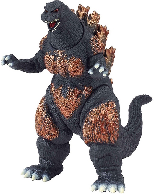 BANDAI NAMCO 南夢宮 MovieMonster哥吉拉 燃燒紅蓮哥吉拉 27 x 16.3 x 9cm 3歲以上, 1個