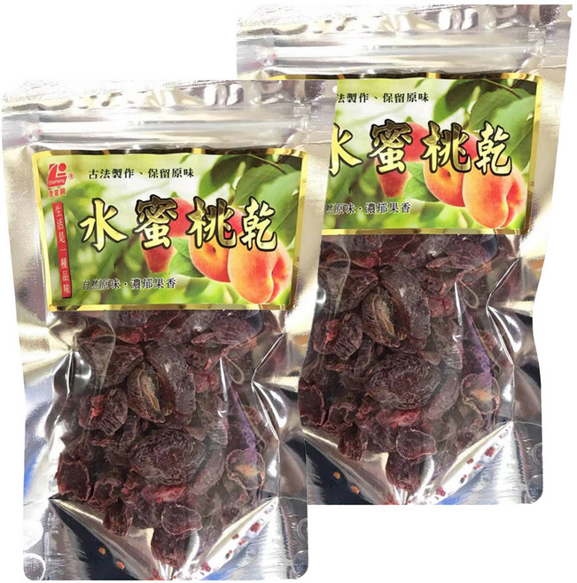 李家興 水蜜桃乾, 130g, 2包
