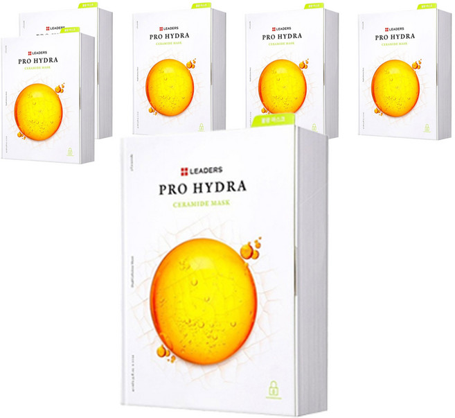 LEADERS 麗得姿 Pro Hydra 神經酰胺面膜 40ml, 10片, 6盒