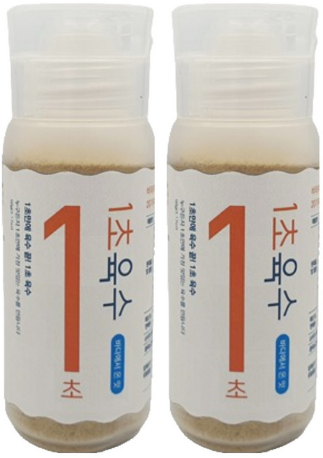일초육수 바다에서 온 맛 조미료, 90g, 2개