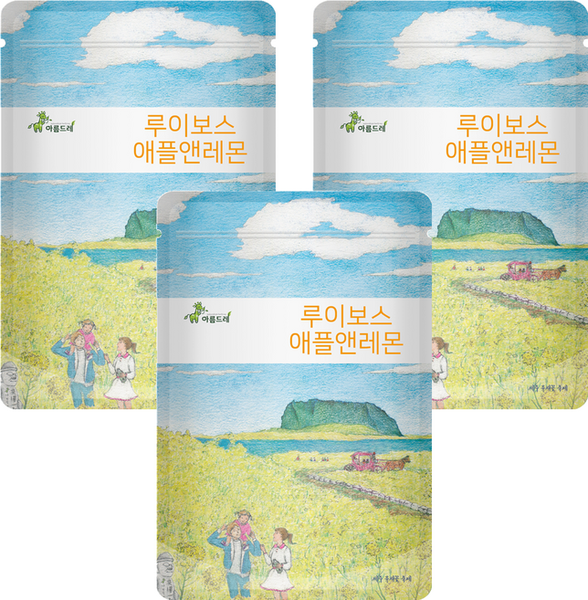 아름드레 삼각 티백 허브 차, 1.5g, 25개입, 3개