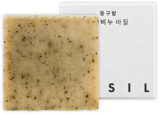 동구밭 가꿈비누 바질, 120g, 1개입