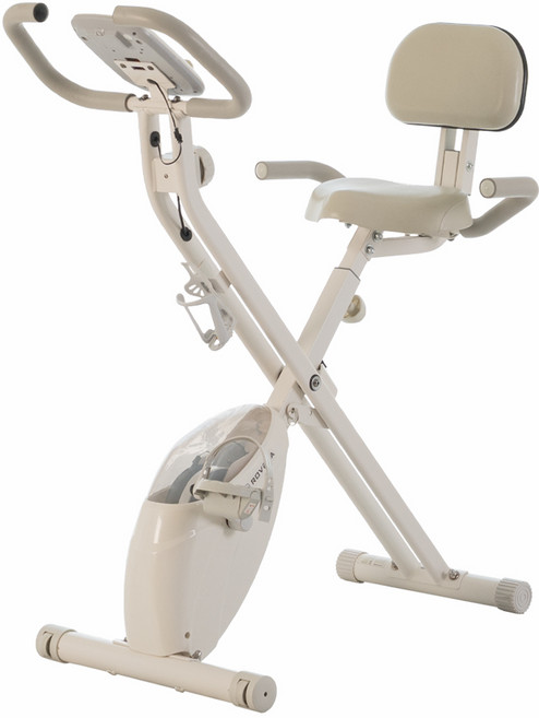 로베라 시크릿바이크 등받이형 실내자전거, K-3000, 크림화이트