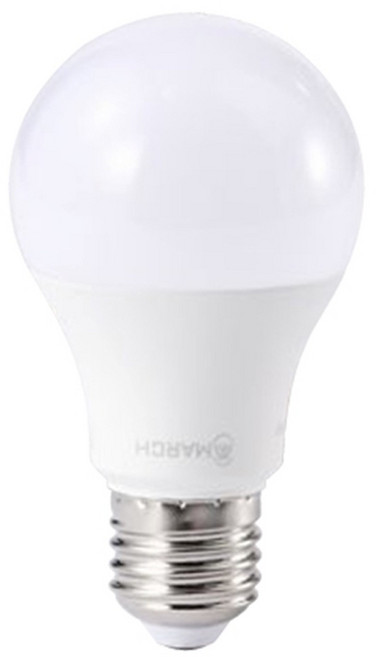MARCH 省電燈泡 10W, 黃光, 1個