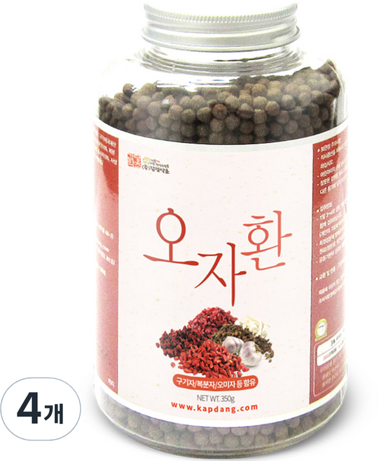 갑당약초 오자환 병타입, 350g, 4개