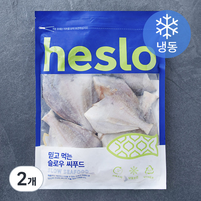해슬로 국내산 병어(두절) (냉동), 2개, 1kg