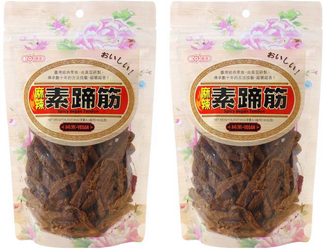 惠香 麻辣素蹄筋, 160g, 2包