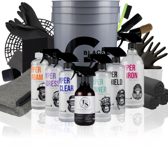 GawuD 세차용품 21종 하이퍼 세트, 1세트