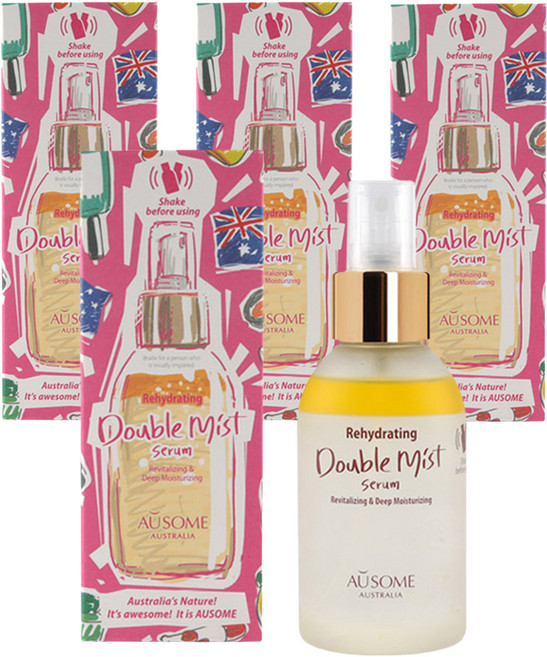 오우썸 리하이드레이팅 더블 미스트 세럼, 120ml, 4개
