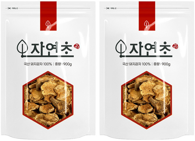 국산 볶은 돼지감자, 900g, 2개